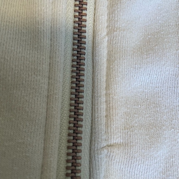 MPG Cream Bomber/Track Jacket Lightweight Athletic Design Women’s M - Picture 7 of 8